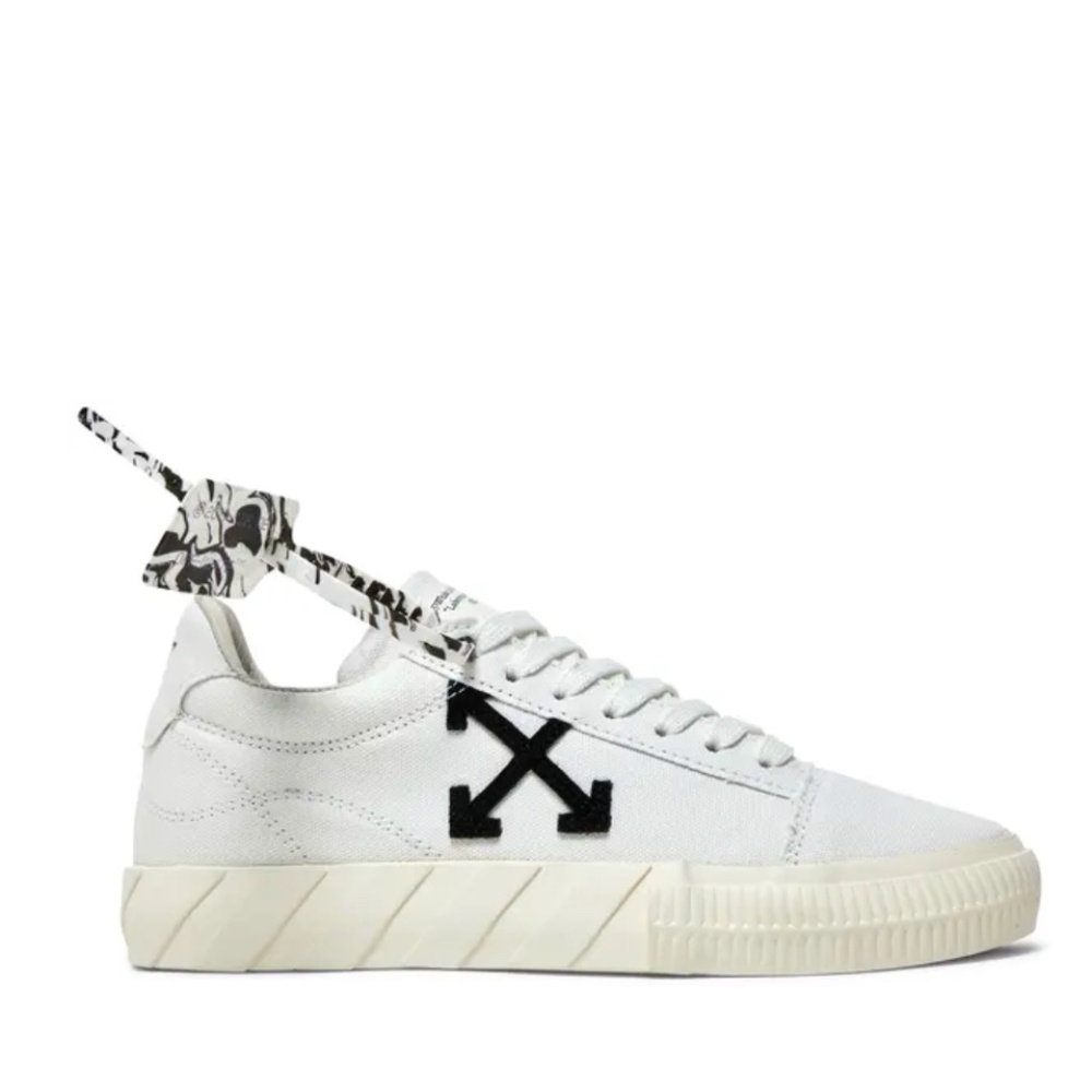 Off-White c/o Virgil Abloh Women's Low Vulcanized Canvas Sneakers size 35